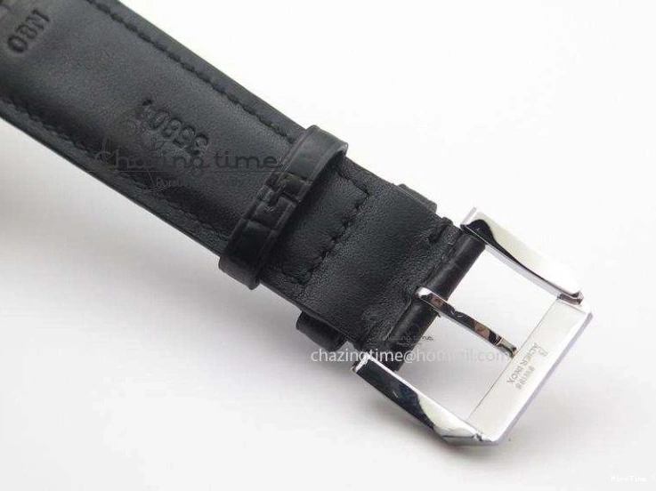 MIROTIME 0507 Ingeniuer St.Laurens SS Black Dial MKF 1:1 V2 Best Edition On Black Leather Strap A Functional 7351
